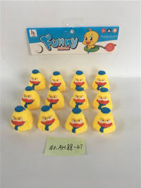12只博士鸭搪胶玩具