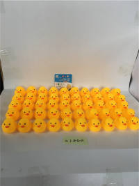50只装小黄鸭搪胶玩具