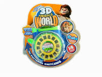 3D圆形动物观影机 益智玩具