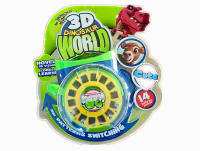 3D圆形恐龙观影机 益智玩具