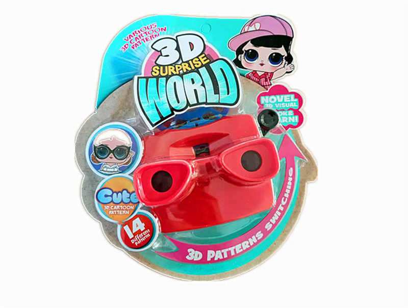 3D方形娃娃观影机 益智玩具