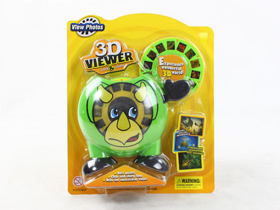 3D两碟卡通动物观景机