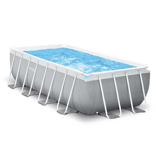 INTEX4米长方形管架水池套装大号支架泳池