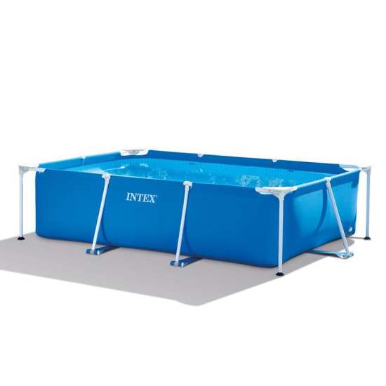 INTEX2.6M长方形管架水池儿童支架游泳池