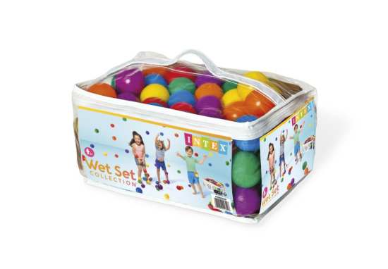 INTEX趣味彩球充气海洋球玩具