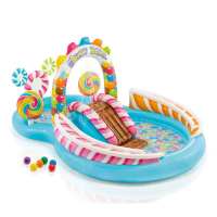 INTEX糖果乐园八字形公园水池戏水游泳池玩具