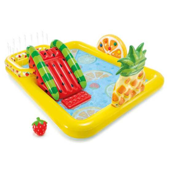 INTEX水果乐园方形公园水池戏水游泳池玩具