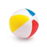 INTEX四色沙滩球充气彩色玩具