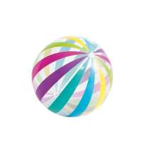 INTEX圆点图案沙滩球充气彩色玩具