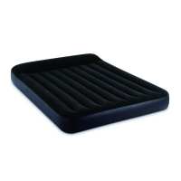 INTEX黑白内置枕头/电泵双人加大线拉空气床充气床垫