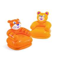 INTEX可爱动物造型沙发充气儿童椅子