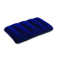 INTEX蓝色绒毛枕头充气