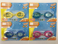 儿童泳镜（中英文吸版）PC.jpg镜片、橡胶带四色混装（蓝、绿、红、黄）