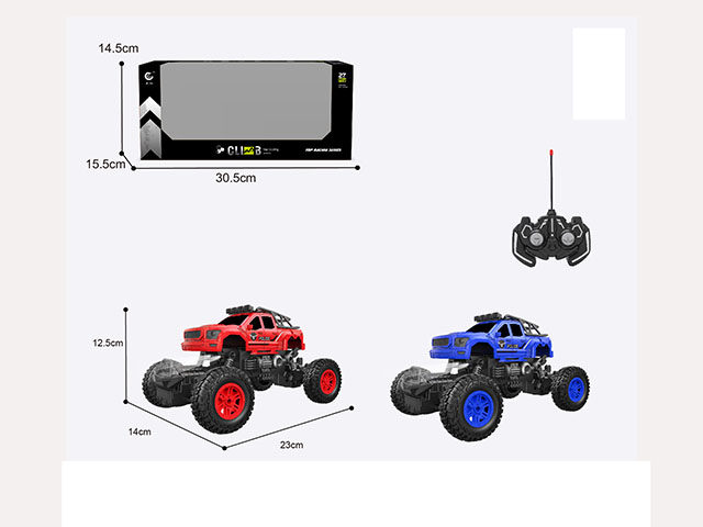 1:16 27MHz遥控5通皮卡警车攀爬车（不包电）