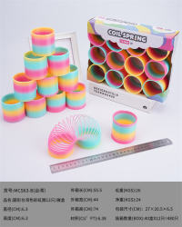 圆形台湾色彩虹圈 益智玩具12只/展盒