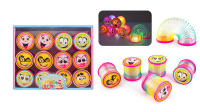 12只灯光彩虹圈 益智玩具