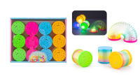 12只3D投影彩虹圈 益智玩具