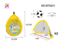 折叠足球门（小） 足球玩具 体育玩具