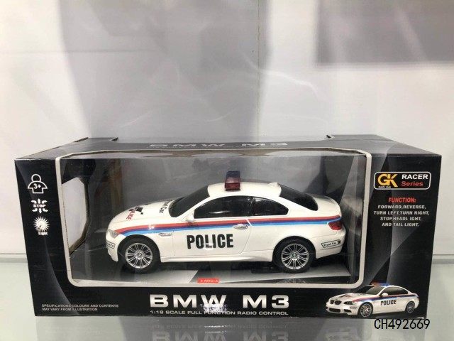 1:18 BMW M3POLICE PROWL CAR