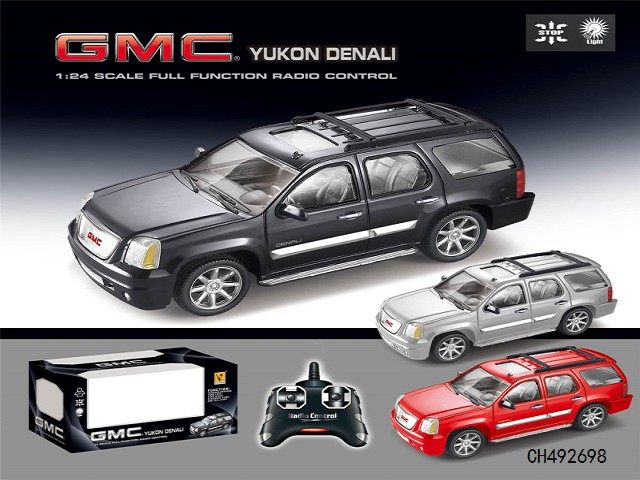 1:24带前后灯四通遥控车 GMC