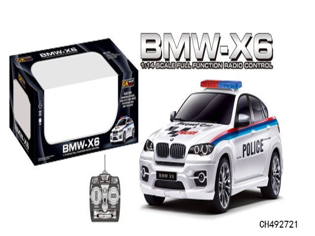 1:14 BMW X6 POLICE PROWL CAR