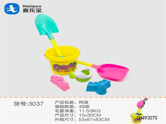 沙滩桶6PCS