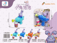 小惯性萌兔飞船泡泡机玩具（4色混装）