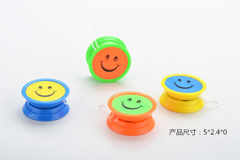 赠品玩具实色中溜溜球玩具 YOYO球玩具