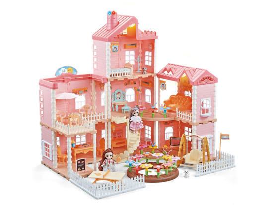 过家家儿童玩具娃娃屋小公主女城堡女孩别墅房子生日礼物3岁以上6