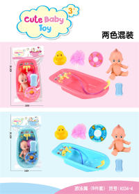 游泳篇（6件套）浴室系列 过家家玩具