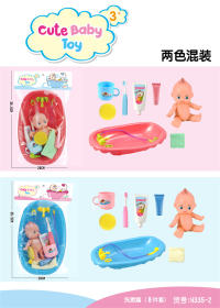 洗漱篇（8件套）浴室系列 过家家玩具