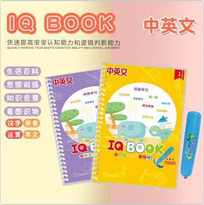 IQ BOOK 益智玩具 （带对错笔）