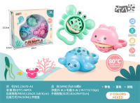 婴儿牙胶摇铃海洋系列 摇铃玩具 婴儿玩具