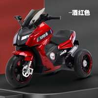 电动童车 真车烤漆早教单电双驱车带灯光音乐可连接蓝牙  -烤漆红  烤漆灰  烤漆黑