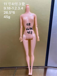 芭比娃娃身体模铁模具 阿华旧模二手模具