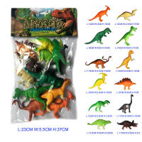 空心恐龙12只 恐龙玩具