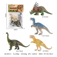 5寸实心复古腕龙模 恐龙玩具