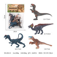 5寸实心复古沱江龙模 恐龙玩具