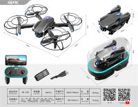 折叠收纳遥控四轴飞机玩具 遥控无人机玩具 遥控飞行器玩具 遥控飞机玩具