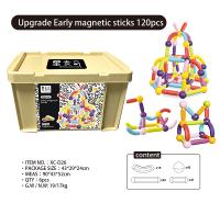 升级版早教磁力磁力棒玩具 积木玩具 益智玩具120PCS
