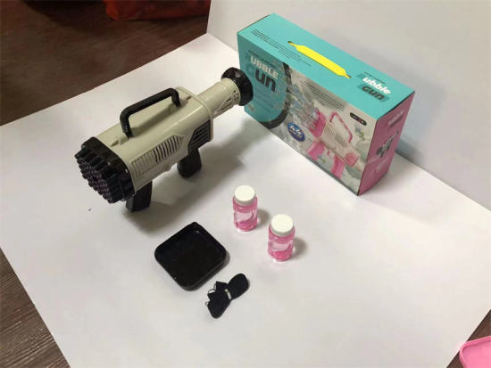 44孔火箭筒泡泡机玩具 流行玩具 爆款玩具