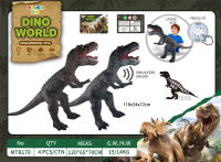 仿真搪胶恐龙玩具 充棉恐龙玩具 搪塑搪胶玩具