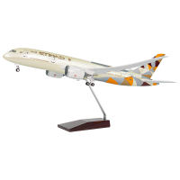 787阿提哈德飞机模型 航模礼品定制厂家