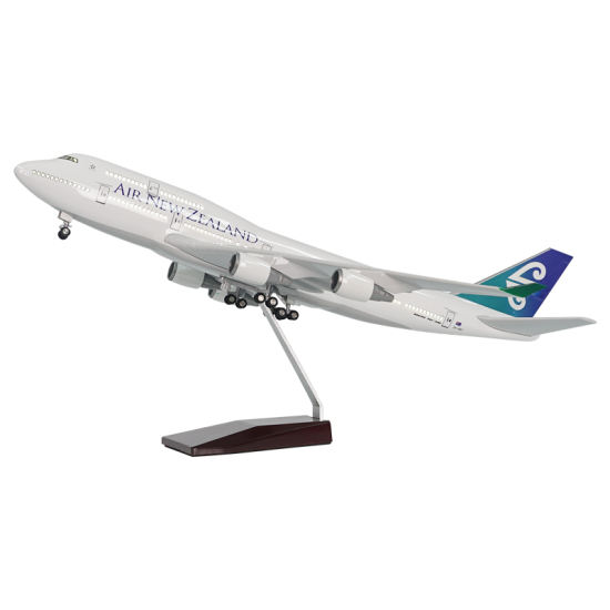 747新西兰飞机模型玩具带灯带轮 航模礼品定制厂家