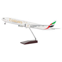 777阿联酋飞机模型玩具带灯带轮 航模礼品定制厂家