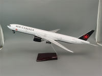 777加拿大黑飞机模型玩具带灯带轮 航模礼品定制厂家