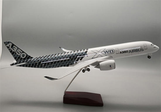 A350蛇皮袋飞机模型 航模礼品定制厂家