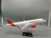 320哥伦比亚飞机模型带灯带轮 航模礼品定制厂家