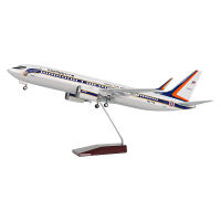 737泰国总统专机带灯带轮 飞机模型玩具 航模礼品定制厂家