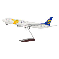 737-800蒙古带灯带轮 飞机模型玩具 航模礼品定制厂家
